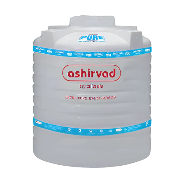 Ashirvad 3 Layer Overhead Tank, White